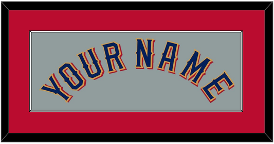 Texas Name - Road Gray - Essential Tier 3