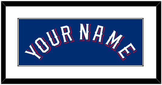Texas Name - Alternate Blue - Essential Tier 1