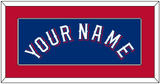 Texas Name - Alternate Blue - Single Mat 2