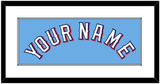 Texas Name - Alternate Powder Blue - Single Mat 1