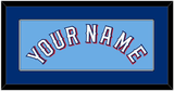 Texas Name - Alternate Powder Blue - Single Mat 2