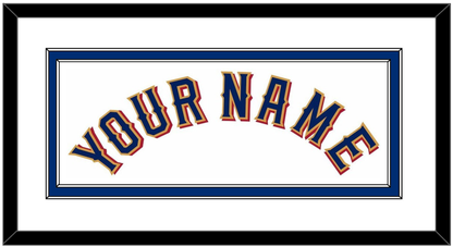 Texas Name - Home White - Signature Tier 1