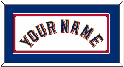 Texas Name - Home White - Signature Tier 3