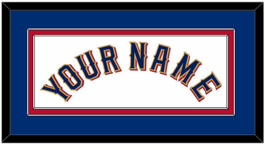 Texas Name - Home White - Signature Tier 3
