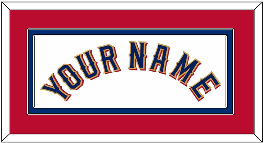 Texas Name - Home White - Signature Tier 4