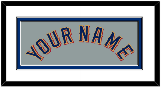 Texas Name - Road Gray - Signature Tier 1