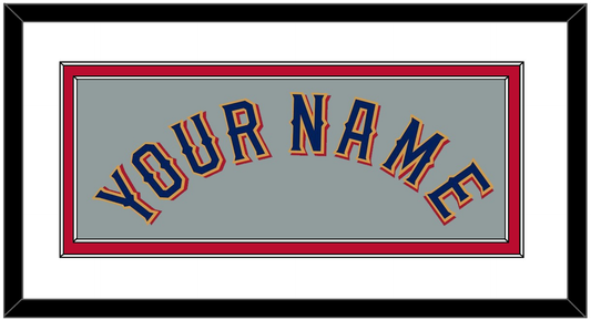 Texas Name - Road Gray - Signature Tier 2