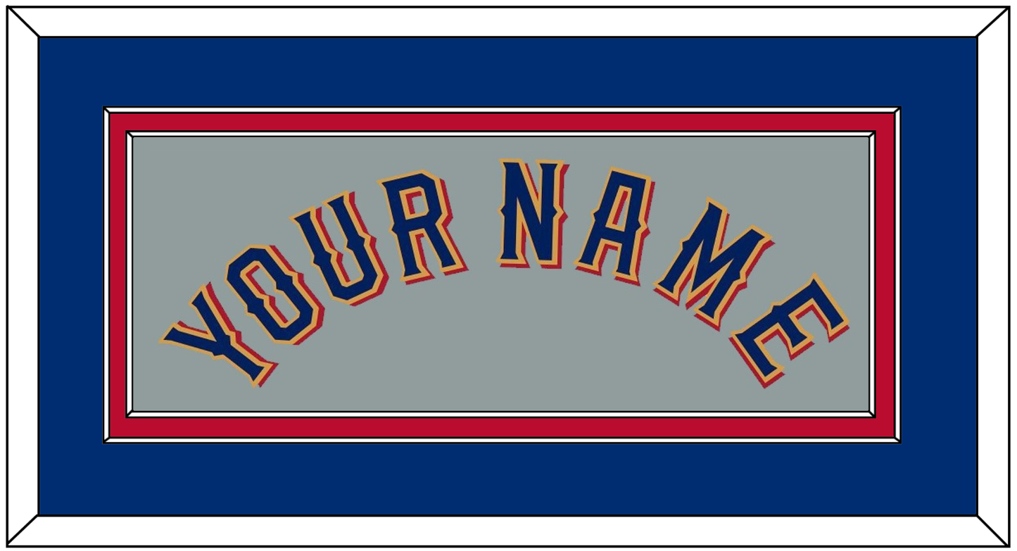 Texas Name - Road Gray - Signature Tier 3