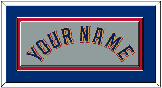 Texas Name - Road Gray - Signature Tier 3