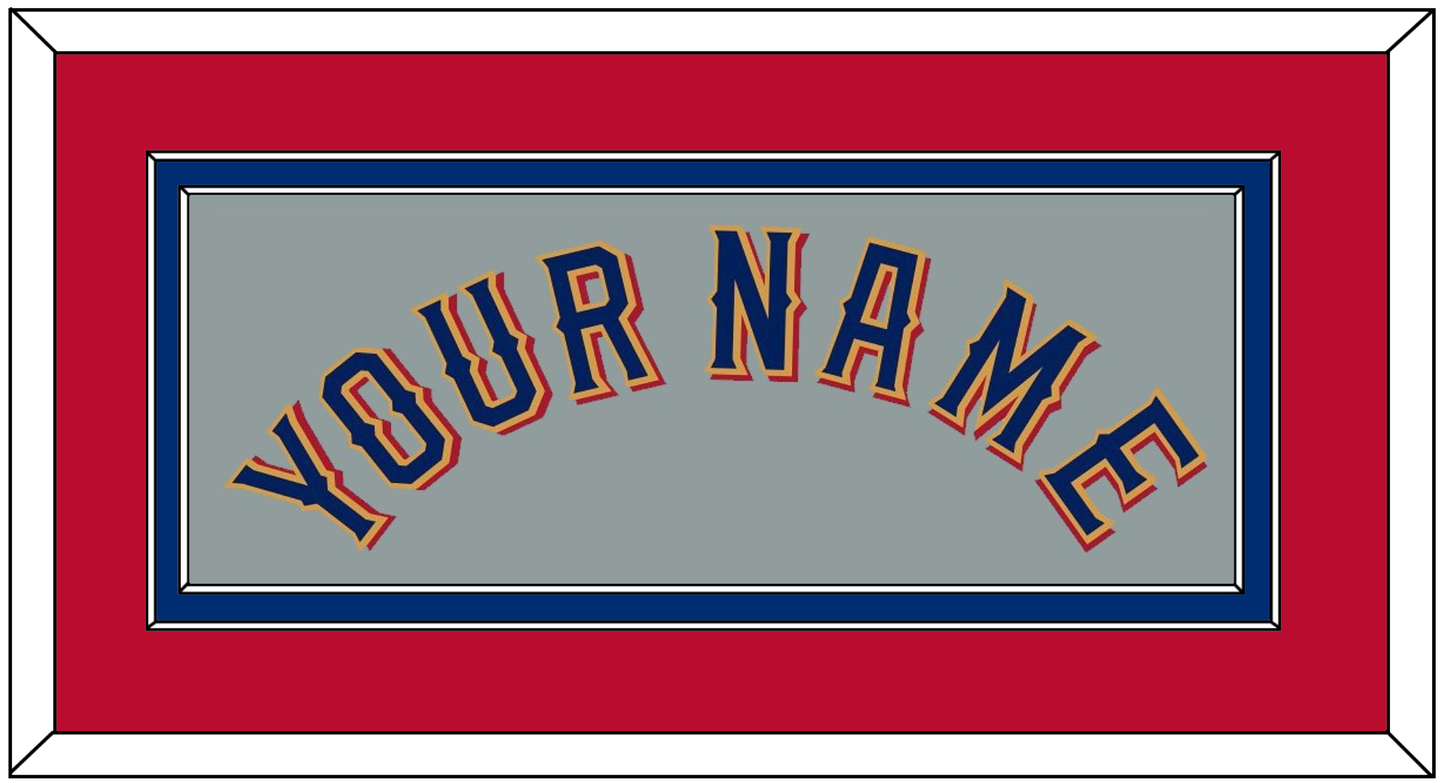 Texas Name - Road Gray - Signature Tier 4