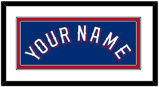 Texas Name - Alternate Blue - Signature Tier 1