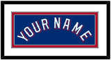 Texas Name - Alternate Blue - Double Mat 1