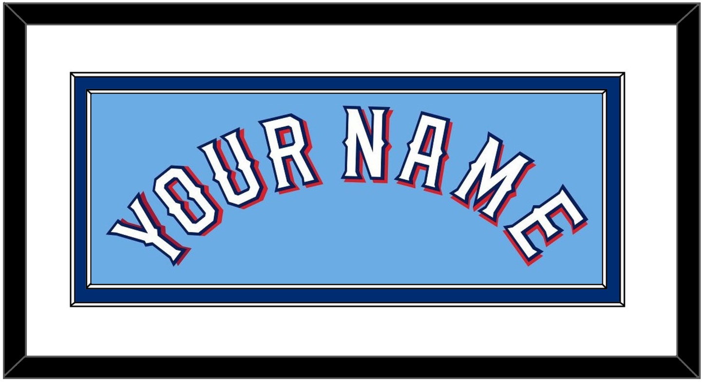 Texas Name - Alternate Powder Blue - Signature Tier 1