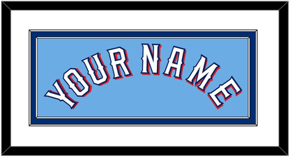 Texas Name - Alternate Powder Blue - Signature Tier 1