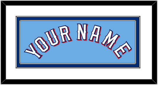 Texas Name - Alternate Powder Blue - Signature Tier 1