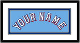 Texas Name - Alternate Powder Blue - Double Mat 1