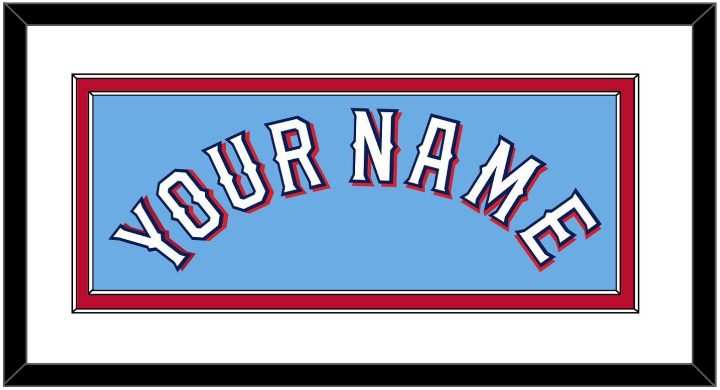 Texas Name - Alternate Powder Blue - Signature Tier 2