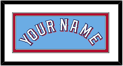Texas Name - Alternate Powder Blue - Signature Tier 2
