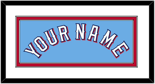Texas Name - Alternate Powder Blue - Signature Tier 2