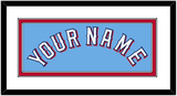 Texas Name - Alternate Powder Blue - Double Mat 2