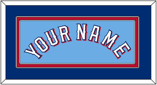 Texas Name - Alternate Powder Blue - Signature Tier 3