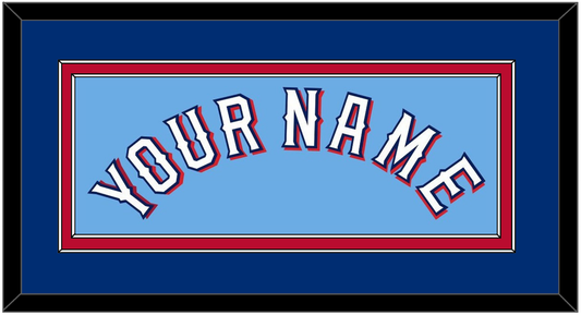 Texas Name - Alternate Powder Blue - Signature Tier 3