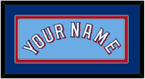 Texas Name - Alternate Powder Blue - Double Mat 3