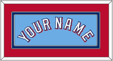 Texas Name - Alternate Powder Blue - Double Mat 4