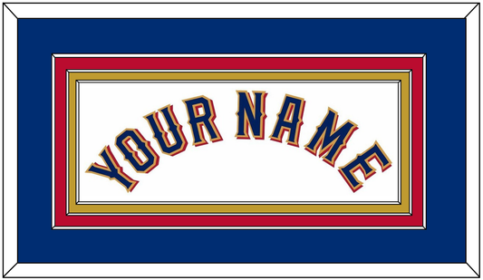 Texas Name - Home White - Premier Tier 2