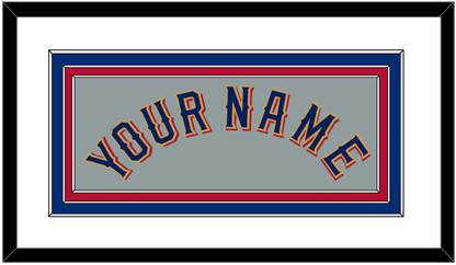 Texas Name - Road Gray - Premier Tier 1