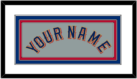 Texas Name - Road Gray - Premier Tier 1