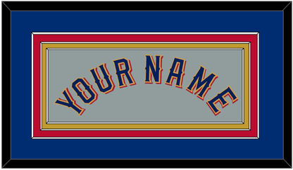 Texas Name - Road Gray - Premier Tier 2