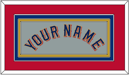 Texas Name - Road Gray - Premier Tier 3