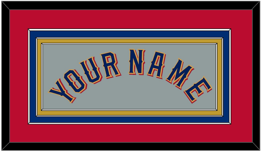 Texas Name - Road Gray - Premier Tier 3