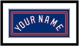 Texas Name - Alternate Blue - Triple Mat 1