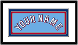 Texas Name - Alternate Powder Blue - Triple Mat 1