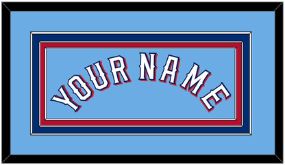 Texas Name - Alternate Powder Blue - Premier Tier 2