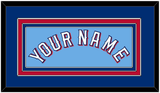 Texas Name - Alternate Powder Blue - Triple Mat 3