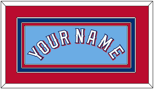 Texas Name - Alternate Powder Blue - Premier Tier 4