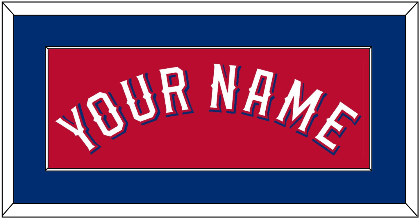 Texas Name - Alternate Red (2020-2022) - Essential Tier 2