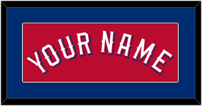 Texas Name - Alternate Red (2020-2022) - Essential Tier 2