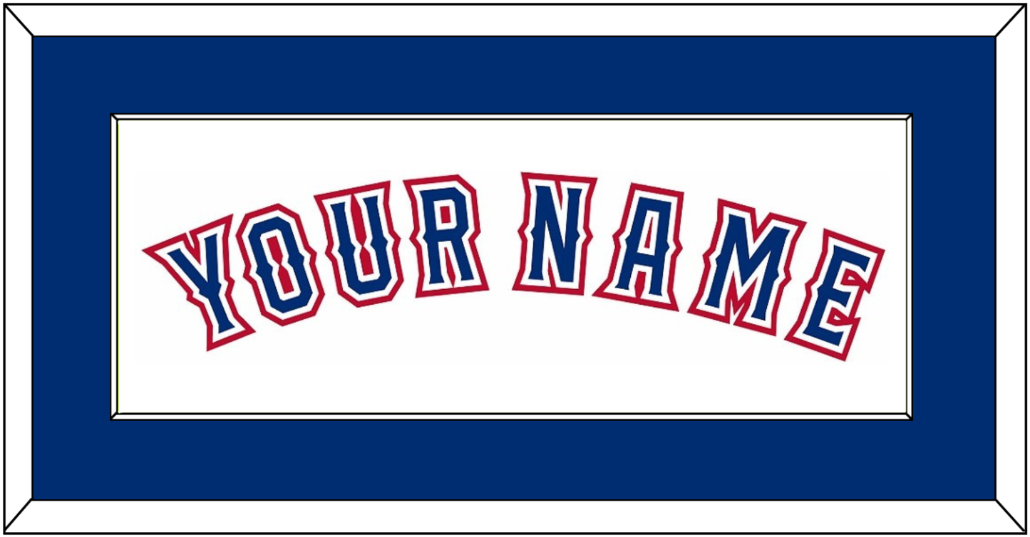 Texas Name - Home White (2016-2019) - Essential Tier 1