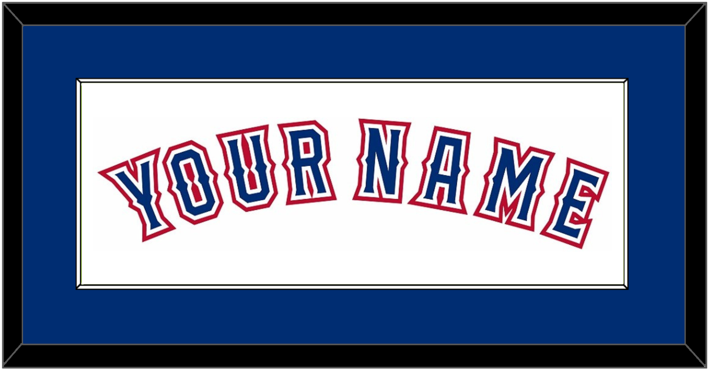 Texas Name - Home White (2016-2019) - Essential Tier 1
