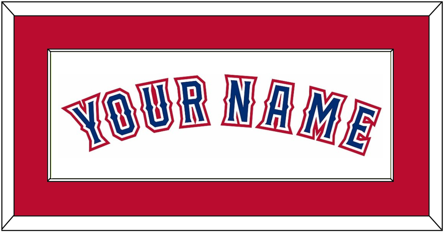 Texas Name - Home White (2016-2019) - Essential Tier 2