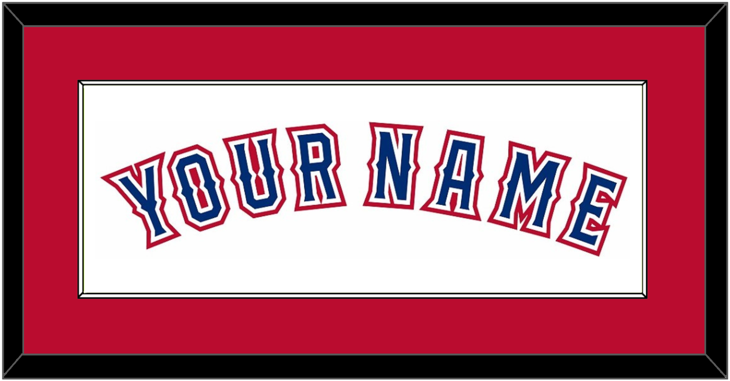 Texas Name - Home White (2016-2019) - Essential Tier 2