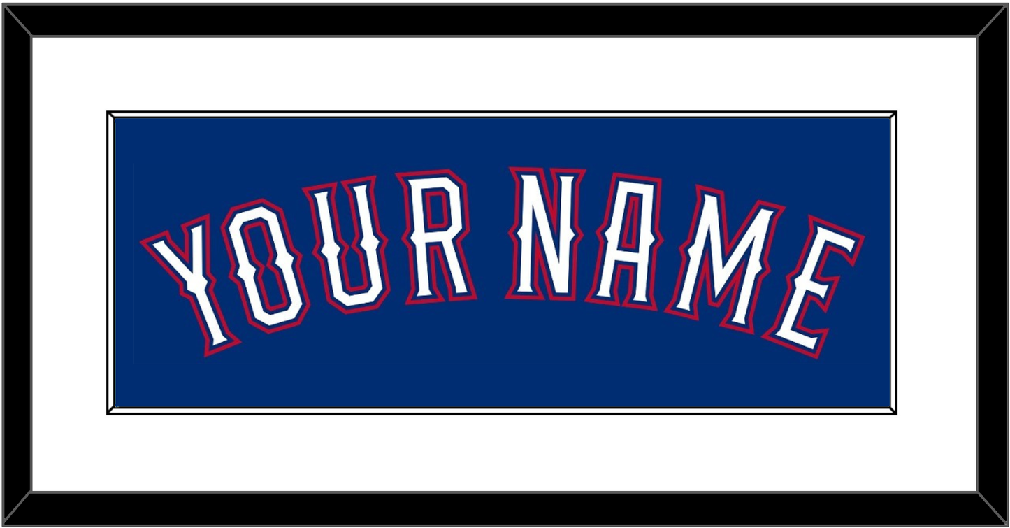 Texas Name - Alternate Blue (2016-2019) - Essential Tier 1