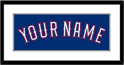 Texas Name - Alternate Blue (2016-2019) - Essential Tier 1
