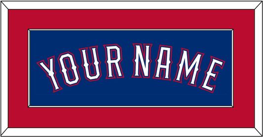 Texas Name - Alternate Blue (2016-2019) - Essential Tier 2