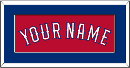 Texas Name - Alternate Red (2016-2019) - Essential Tier 2