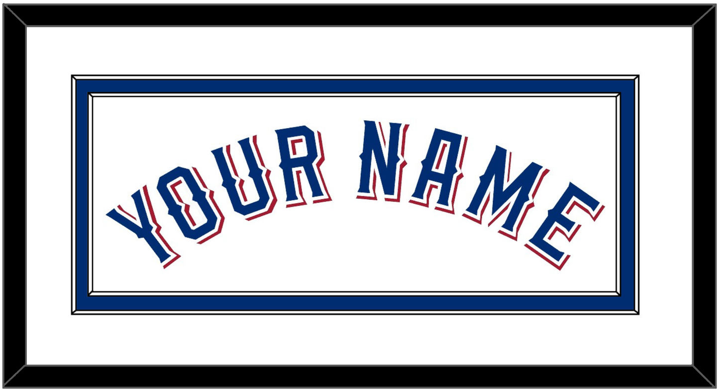 Texas Name - Home White (2020-2023) - Signature Tier 1